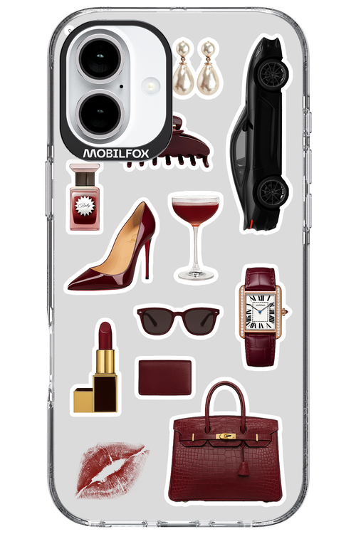 Classy Burgundy 2.0 - Apple iPhone 16 Plus