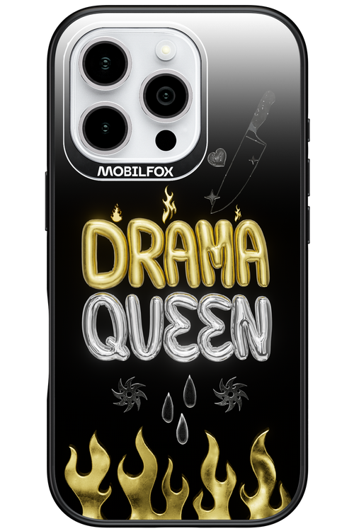 Drama Queen Black - Apple iPhone 16 Pro