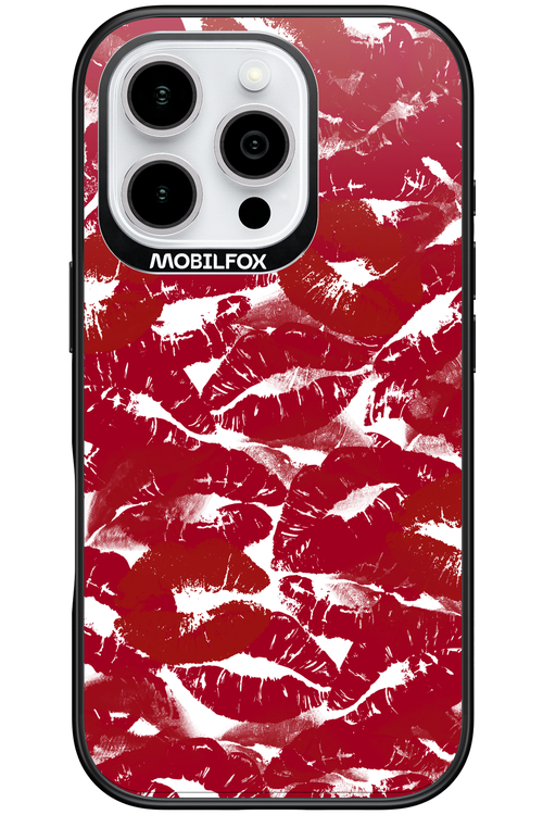 Burgundy and Kiss 2.0 - Apple iPhone 16 Pro