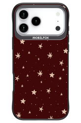 Burgundy Stars - Apple iPhone 17 Pro Max