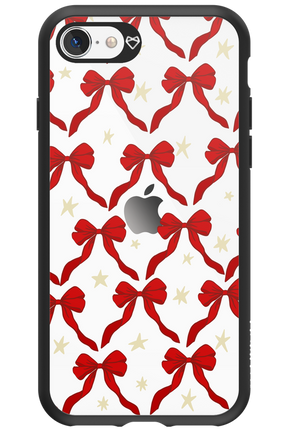 Bow & Stars (Transparent) - Apple iPhone SE 2022