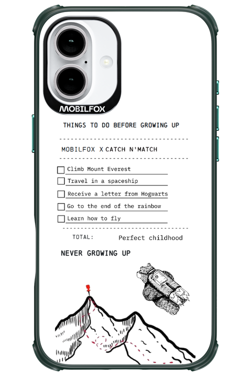 things to do before growing up - Apple iPhone 16 Plus