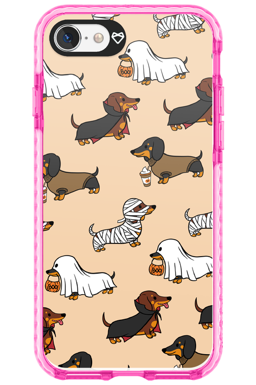 Scary Dachshund - Apple iPhone SE 2020
