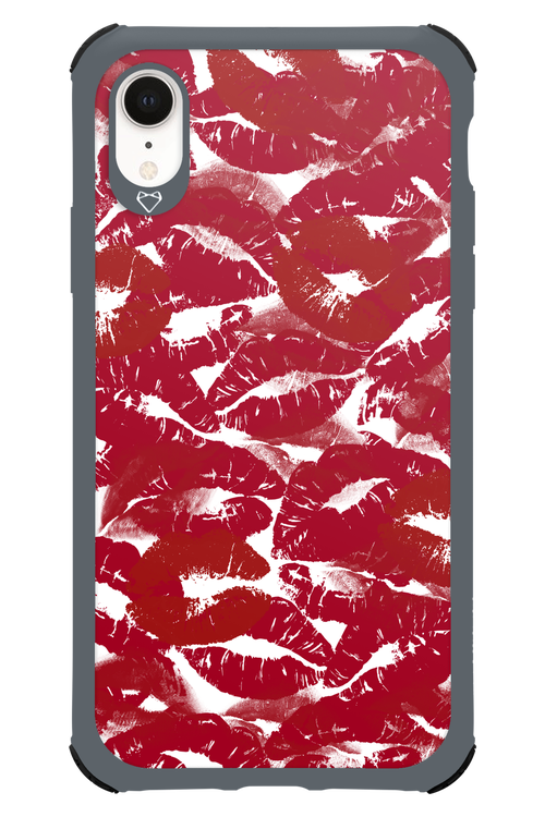 Burgundy and Kiss - Apple iPhone XR