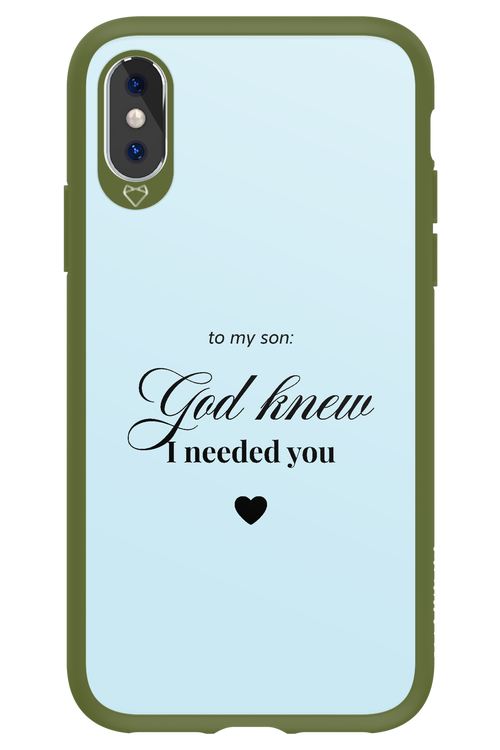 To My Son 2.0 - Apple iPhone X