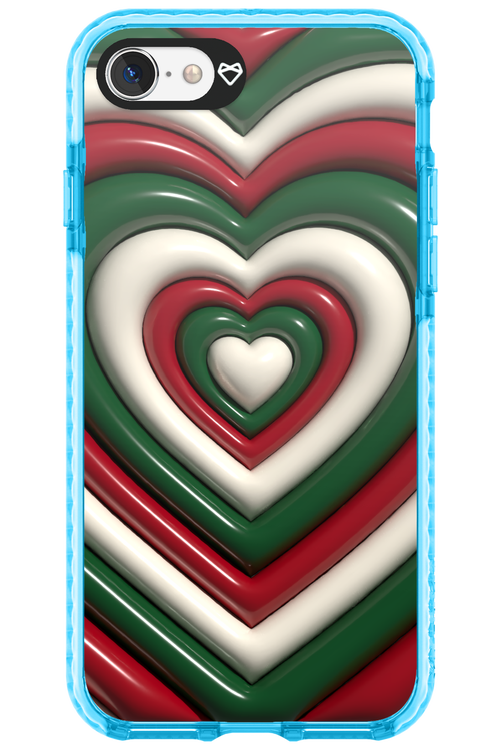 XMAS Hearts - Apple iPhone 7