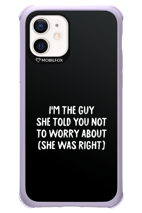 She was right 2.0 - Apple iPhone 12