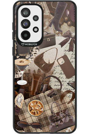 Brown Love - Samsung Galaxy A73