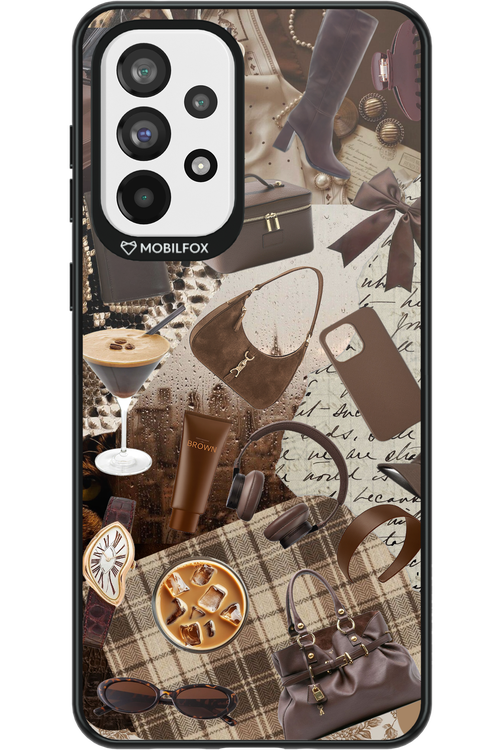 Brown Love - Samsung Galaxy A73