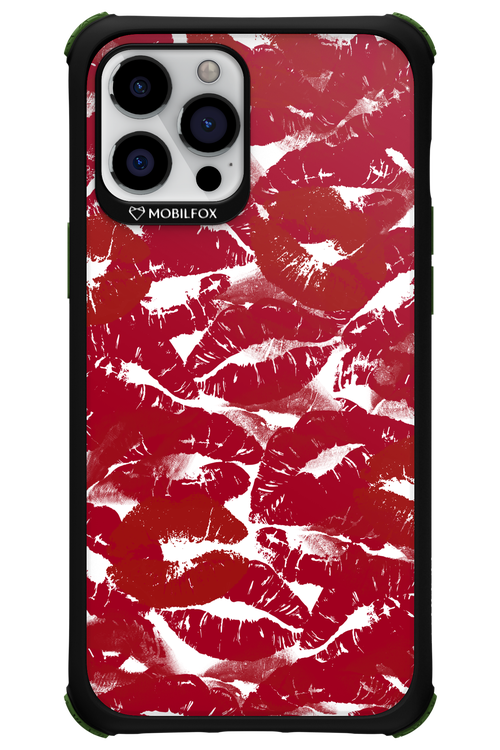 Burgundy and Kiss 2.0 - Apple iPhone 12 Pro Max