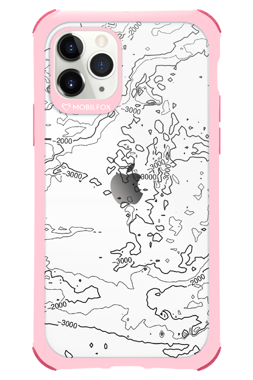 Contour Map - Apple iPhone 11 Pro