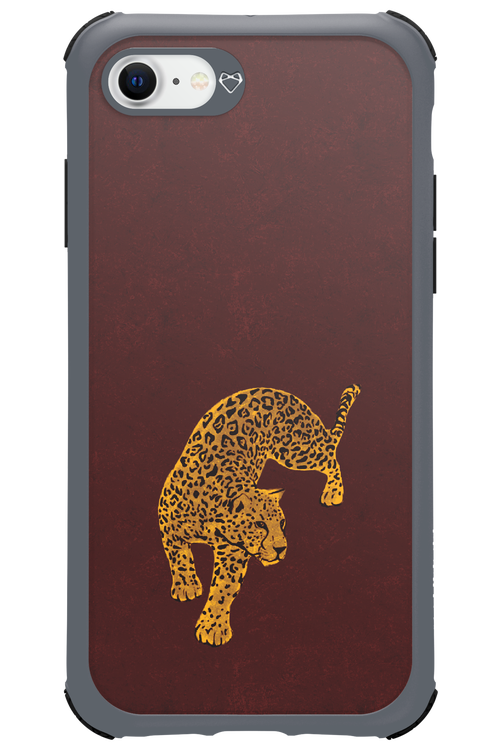 Burgundy Leopard - Apple iPhone SE 2020