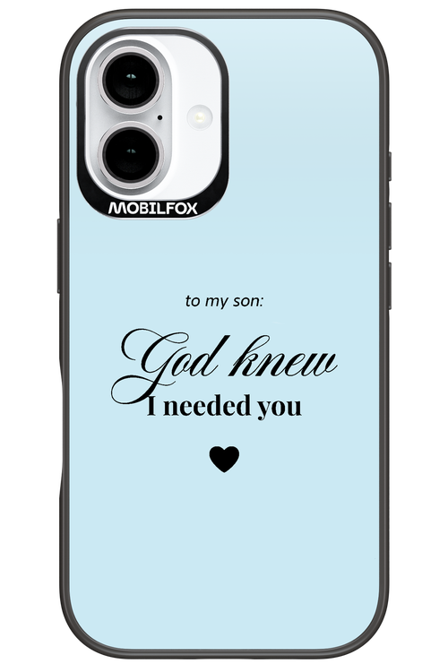 To My Son 2.0 - Apple iPhone 16