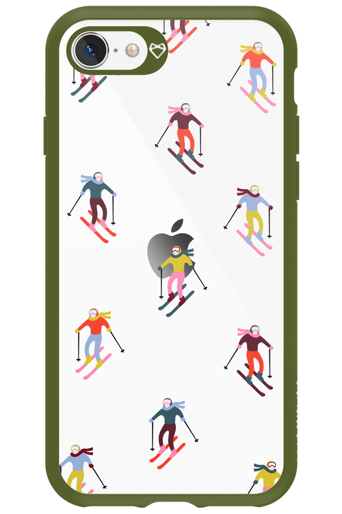 Snow Motion (Transparent) - Apple iPhone SE 2020