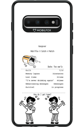 hangover - Samsung Galaxy S10+
