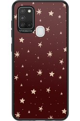 Burgundy Stars - Samsung Galaxy A21 S