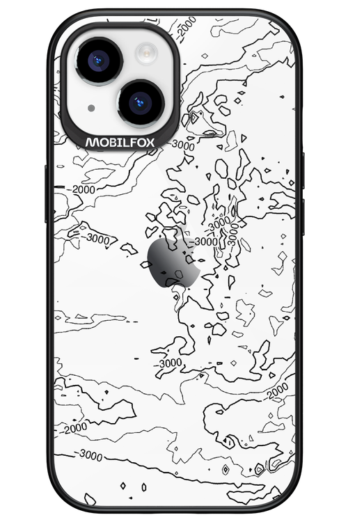 Contour Map - Apple iPhone 15
