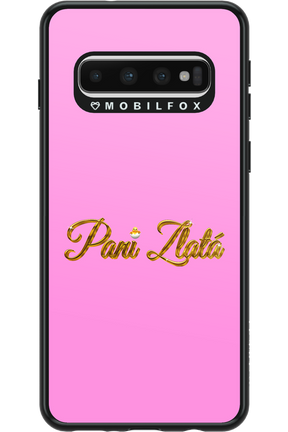 Pani Zlatá - Samsung Galaxy S10