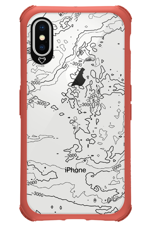 Contour Map - Apple iPhone XS