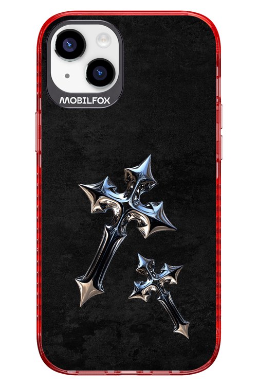 Chrome Crosses 2.0 - Apple iPhone 14 Plus