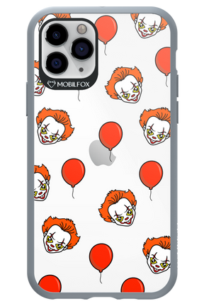 Mystery Clown (Transparent) - Apple iPhone 11 Pro