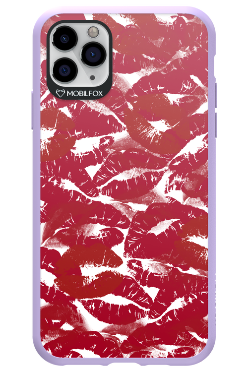 Burgundy and Kiss 2.0 - Apple iPhone 11 Pro Max