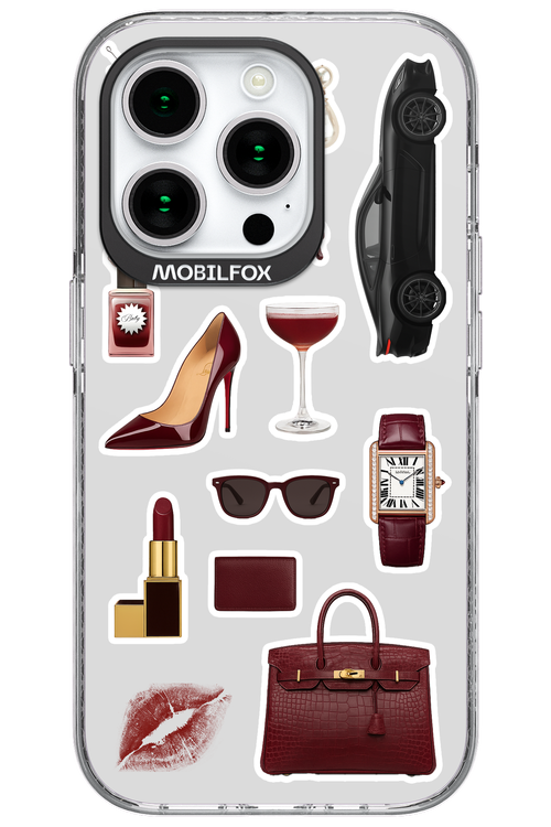 Classy Burgundy 2.0 - Apple iPhone 15 Pro