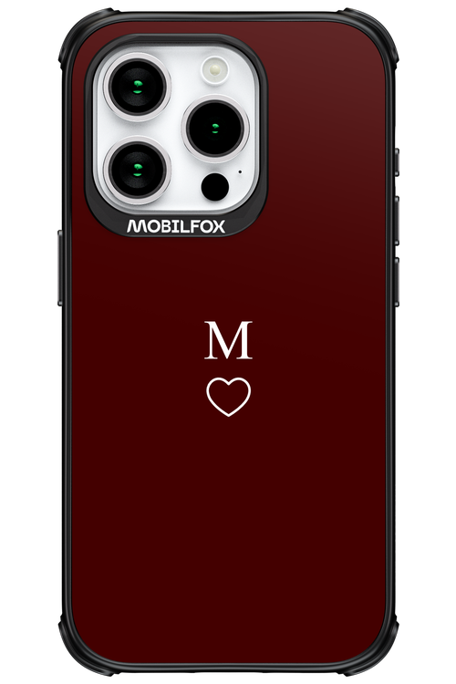 M Burgundia 2.0 - Apple iPhone 15 Pro