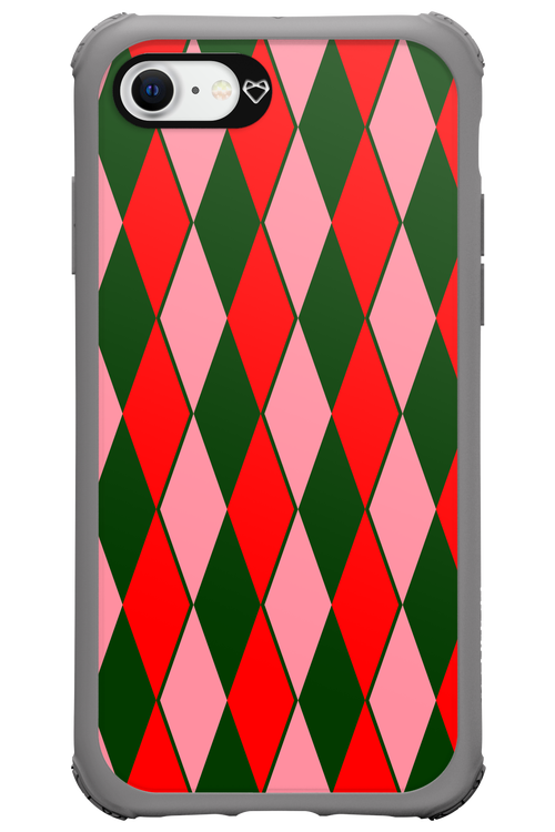 Retro Christmas - Apple iPhone 8