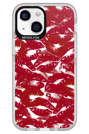 Burgundy and Kiss - Apple iPhone 13 Mini