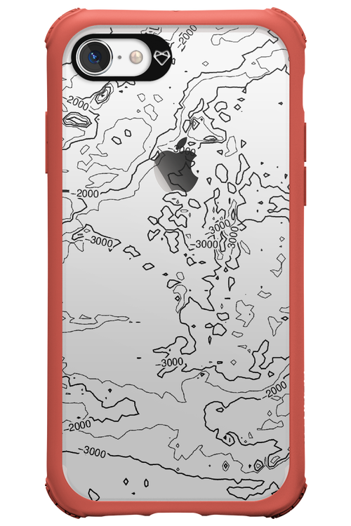 Contour Map - Apple iPhone 7
