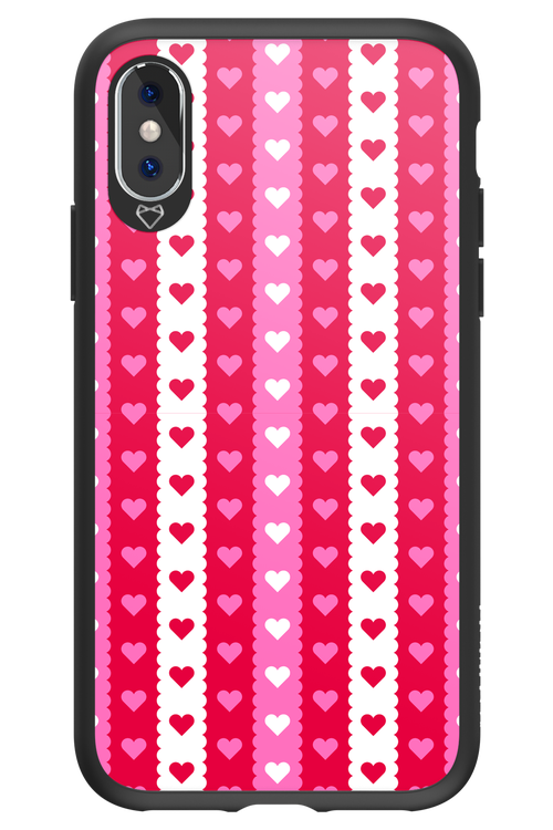 Christmas Heart Biscuit - Apple iPhone X