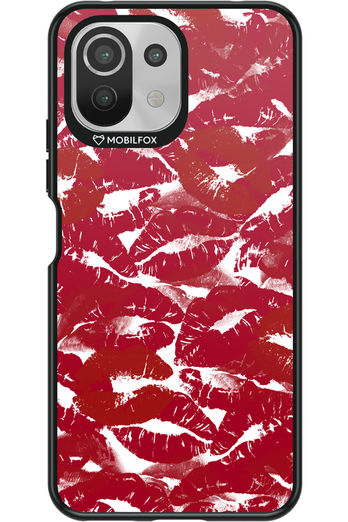 Burgundy and Kiss 2.0 - Xiaomi Mi 11 Lite (2021)