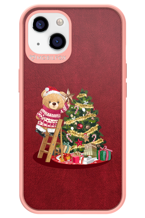 Christmas Bear (Burgundy) - Apple iPhone 13
