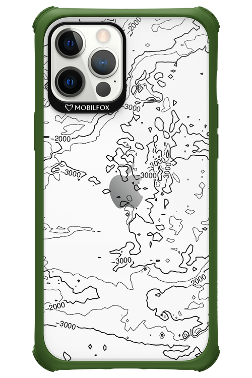 Contour Map - Apple iPhone 12 Pro Max