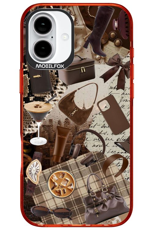 Brown Love - Apple iPhone 16 Plus
