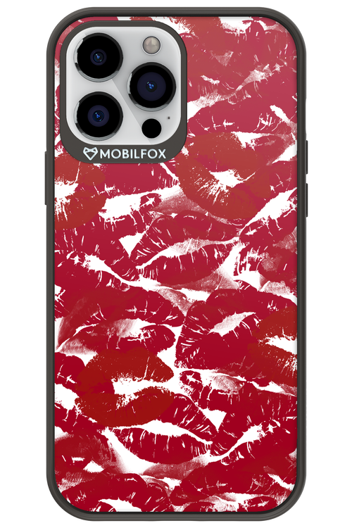 Burgundy and Kiss - Apple iPhone 13 Pro Max
