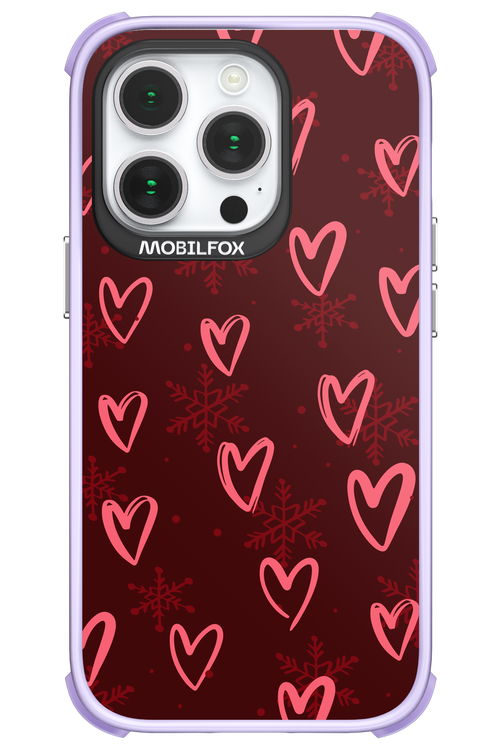 Christmas Hearts - Apple iPhone 14 Pro
