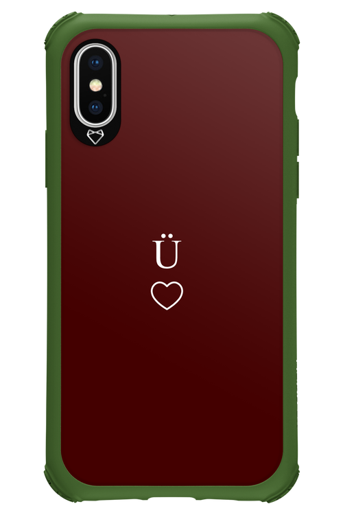 U Burgundia II 2.0 - Apple iPhone X