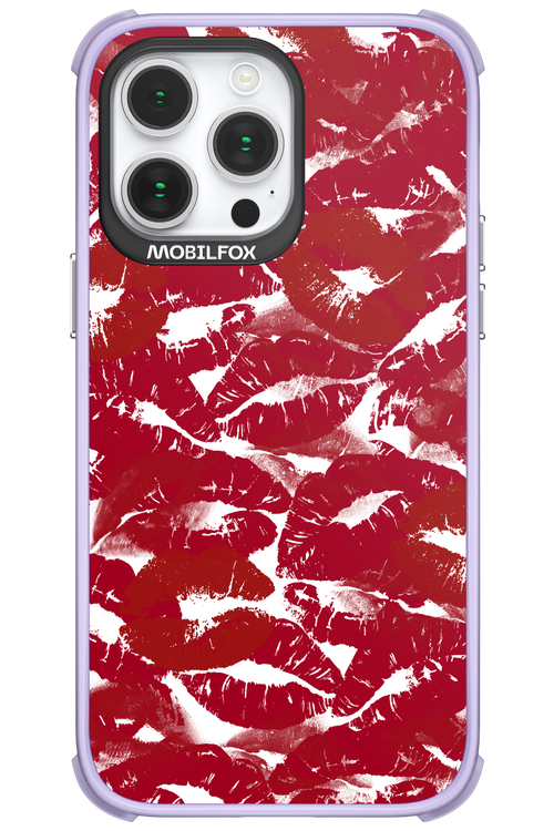 Burgundy and Kiss 2.0 - Apple iPhone 14 Pro Max