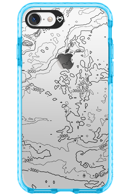 Contour Map - Apple iPhone 7