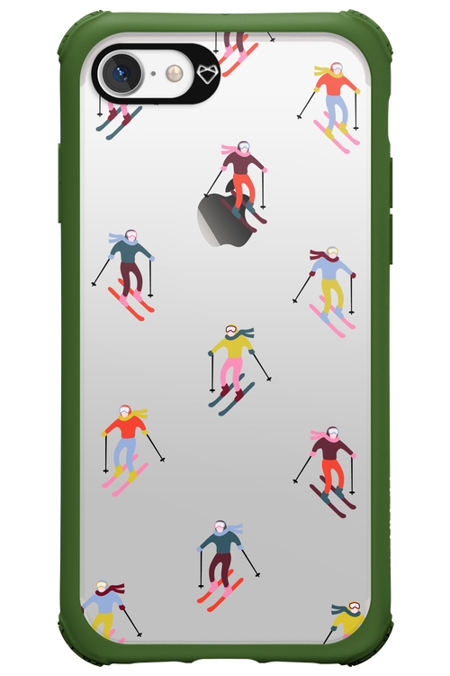 Snow Motion (Transparent) - Apple iPhone 7