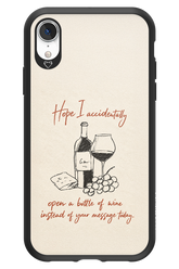 Bottle of wine 2.0 - Apple iPhone XR