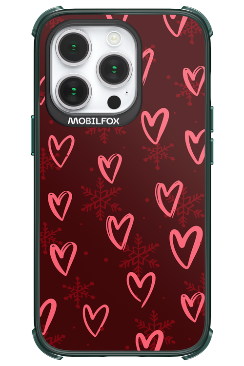 Christmas Hearts - Apple iPhone 14 Pro
