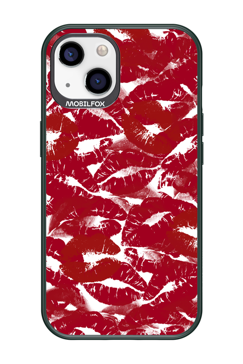 Burgundy and Kiss 2.0 - Apple iPhone 13