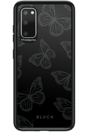 Black Butterflies - Samsung Galaxy S20