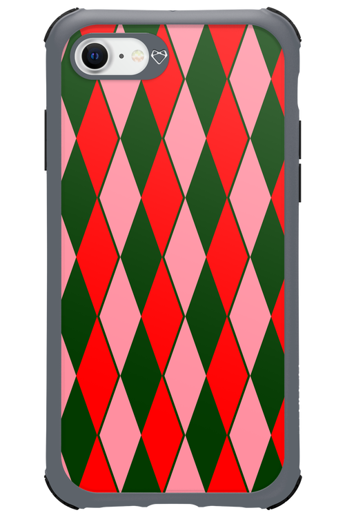 Retro Christmas - Apple iPhone 7