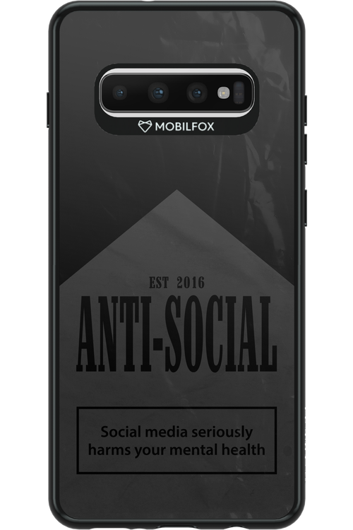 ANTI-SOCIAL (BLVCK) 2.0 - Samsung Galaxy S10+