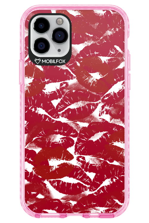 Burgundy and Kiss 2.0 - Apple iPhone 11 Pro