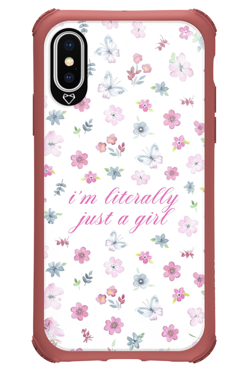 Just a girl pink 2.0 - Apple iPhone X